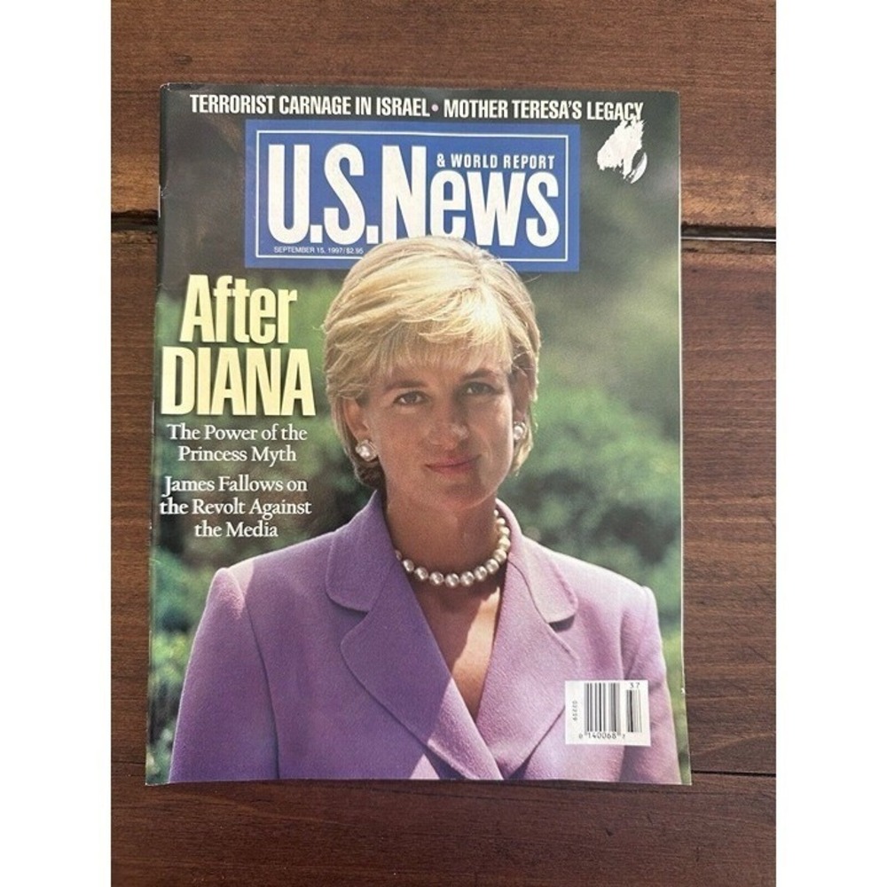 PRINCESS DIANA After Diana September 1997 U.S. NEWS & WORLD REPORT Magazine